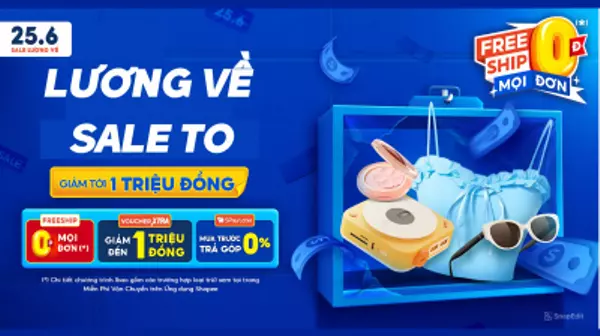 Mẹo săn sale Shopee 25.6 với list Deal và Voucher siêu HOT