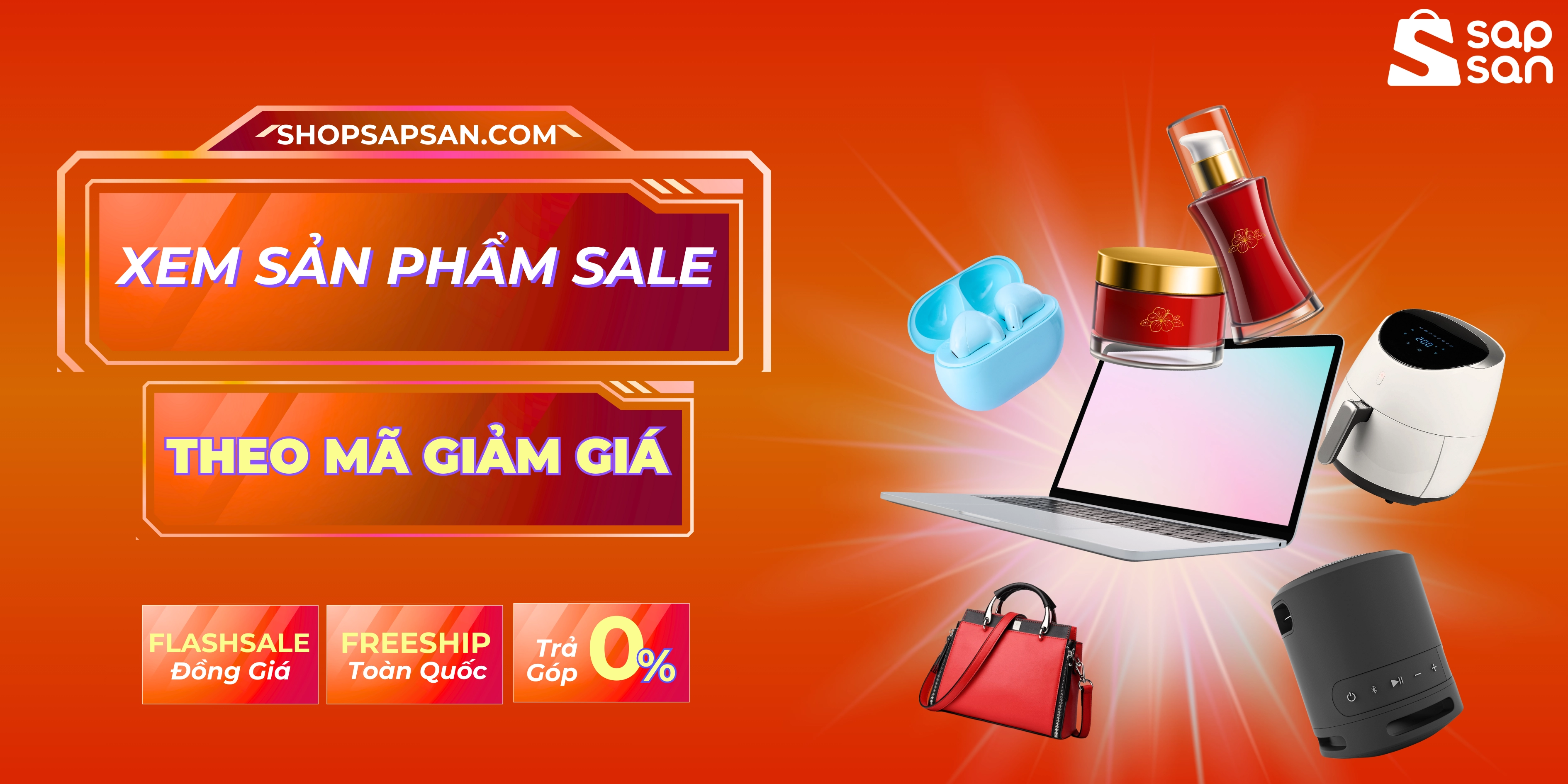 Cách xem các sản phẩm sale theo mã giảm giá trên shopee