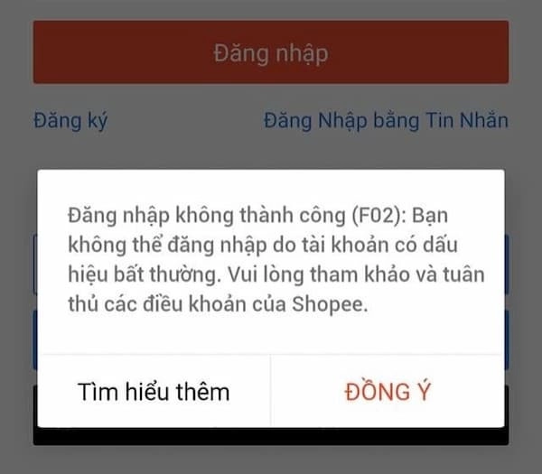 nhung-luu-y-quan-trong-khi-mua-hang-tu-youtube-shopee-de-tranh-bi-loi-f02-khoa-tai-khoan