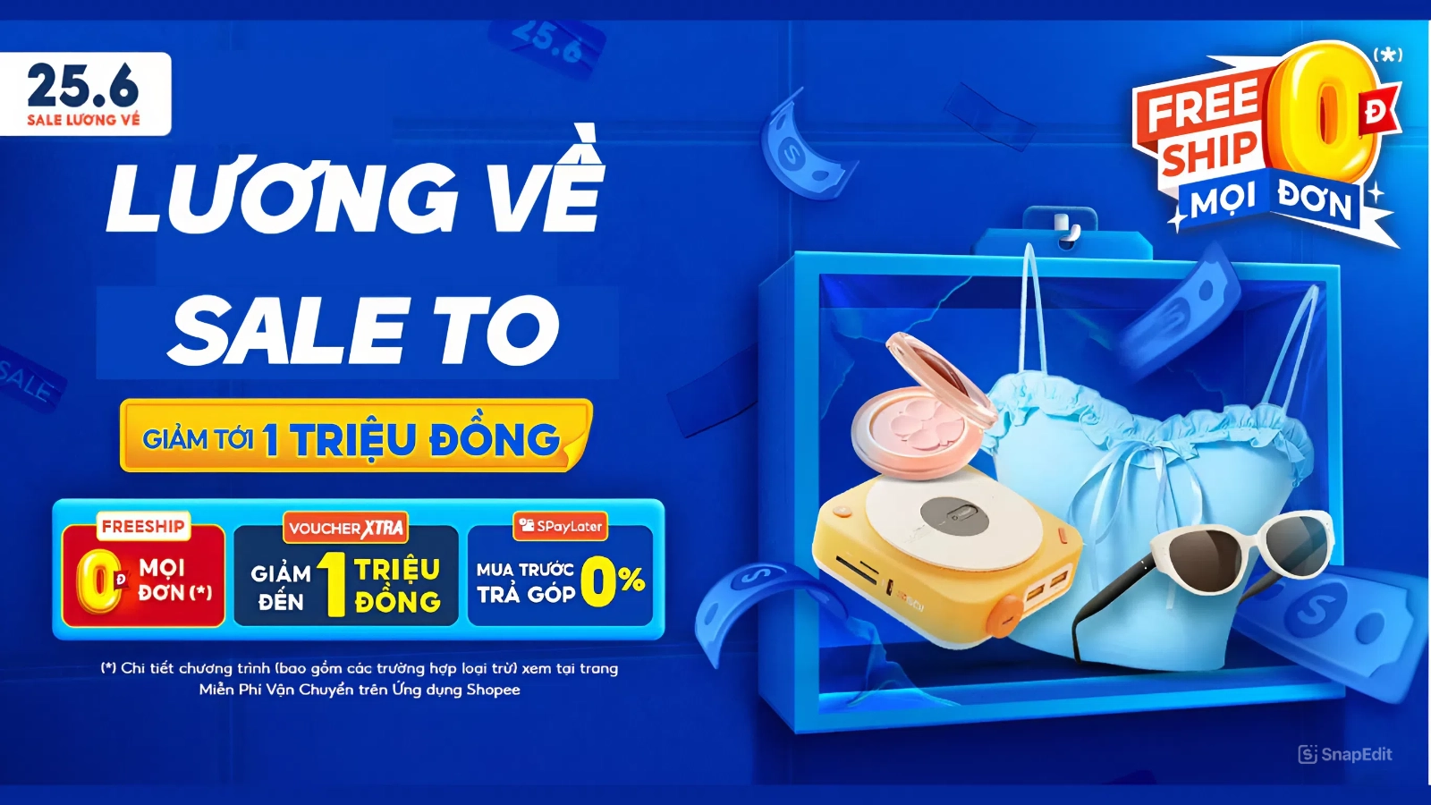Mẹo săn sale Shopee 25.6 với list Deal và Voucher siêu HOT